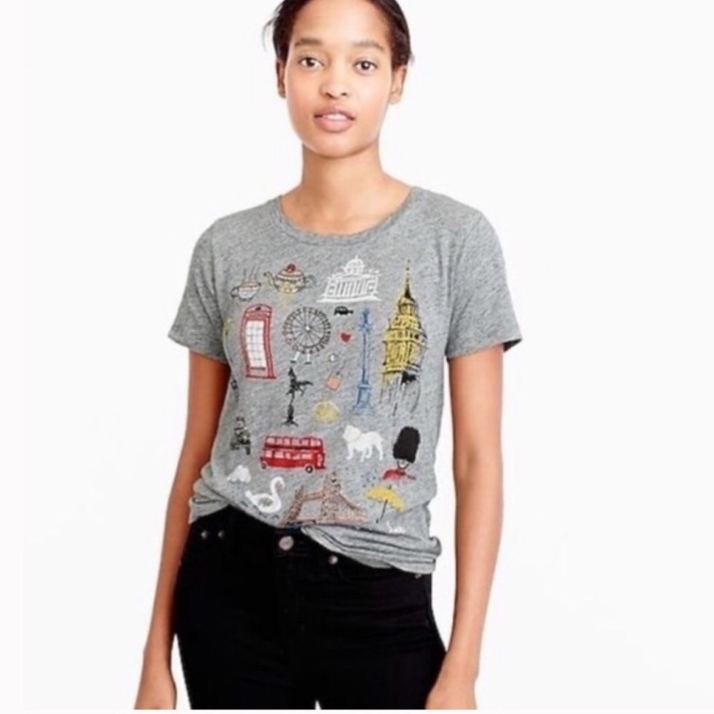 J. Crew Collector’s Tees London Icons T-Shirt
